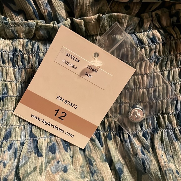 TAYLOR DRESSES Long Sleeve Smocked Maxi
Dress - Picture 5 of 11